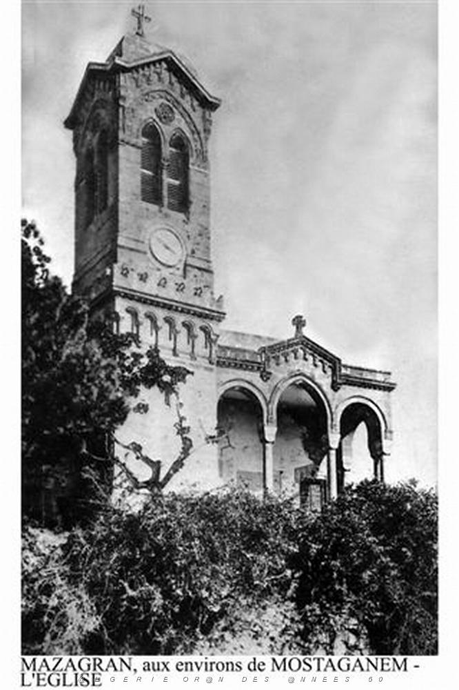 MAZAGRAN, AUX ENVIRONS DE MOSTAGANEM - L'EGLISE.jpg